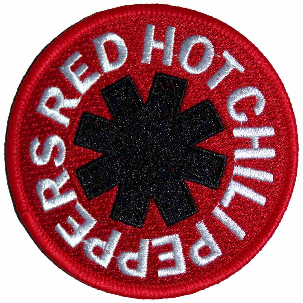 Red Hot Chili Peppers - Asterisk Patch - Rood
